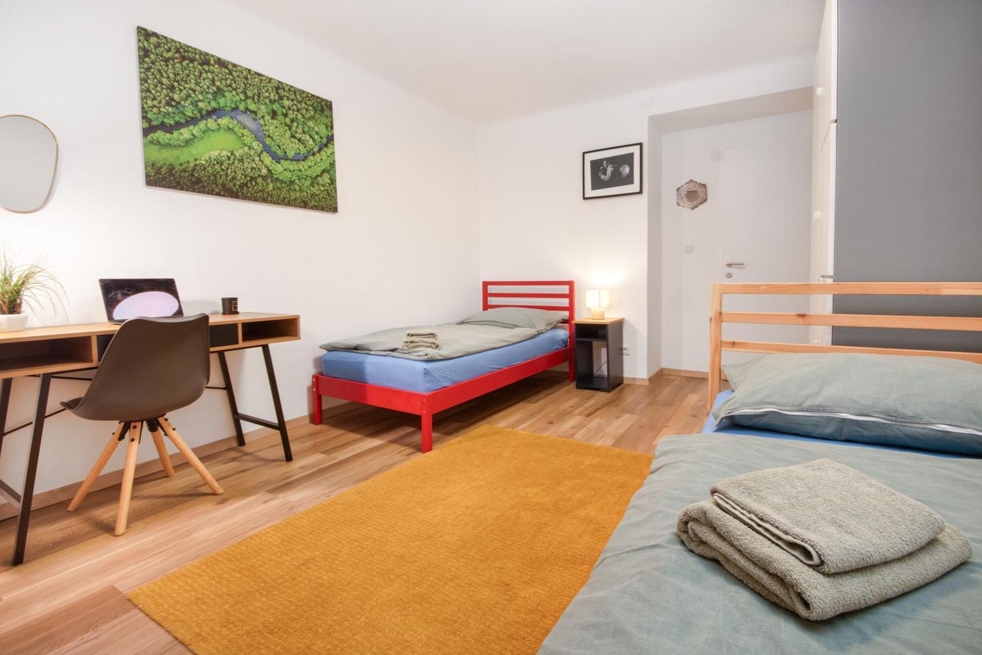 Lendkanal - City - Netflix - Waschmaschine - Kaffeevollautomat - 8 Pax - 4 Schlafzimmer Klagenfurt am Woerthersee Luaran gambar